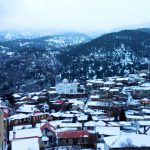 Деревня Педулас зимой.Кипр.Троодос.