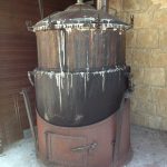 Самогонный агрегат для зевании.Кипр.омодос.